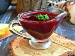 Соус из красной смородины